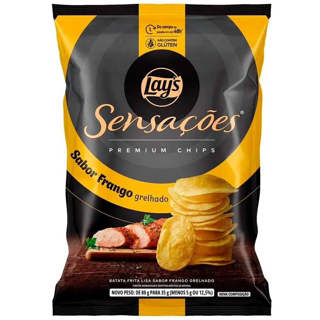 BATATA SENSACAO FRANGO GRELHADO 35G