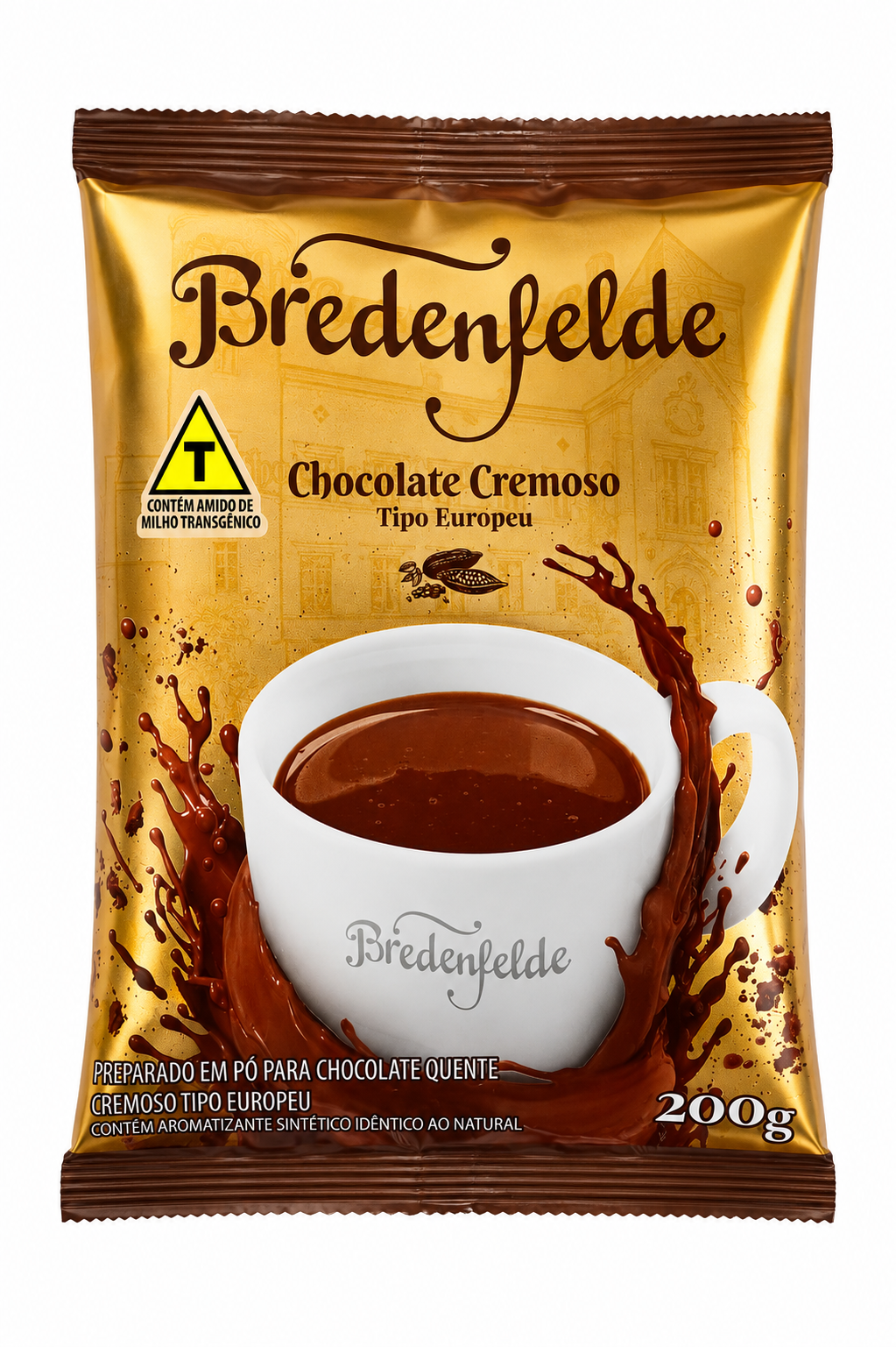 CHOC QUENTE EM PO LUAL TIPO EUROPEU 200G
