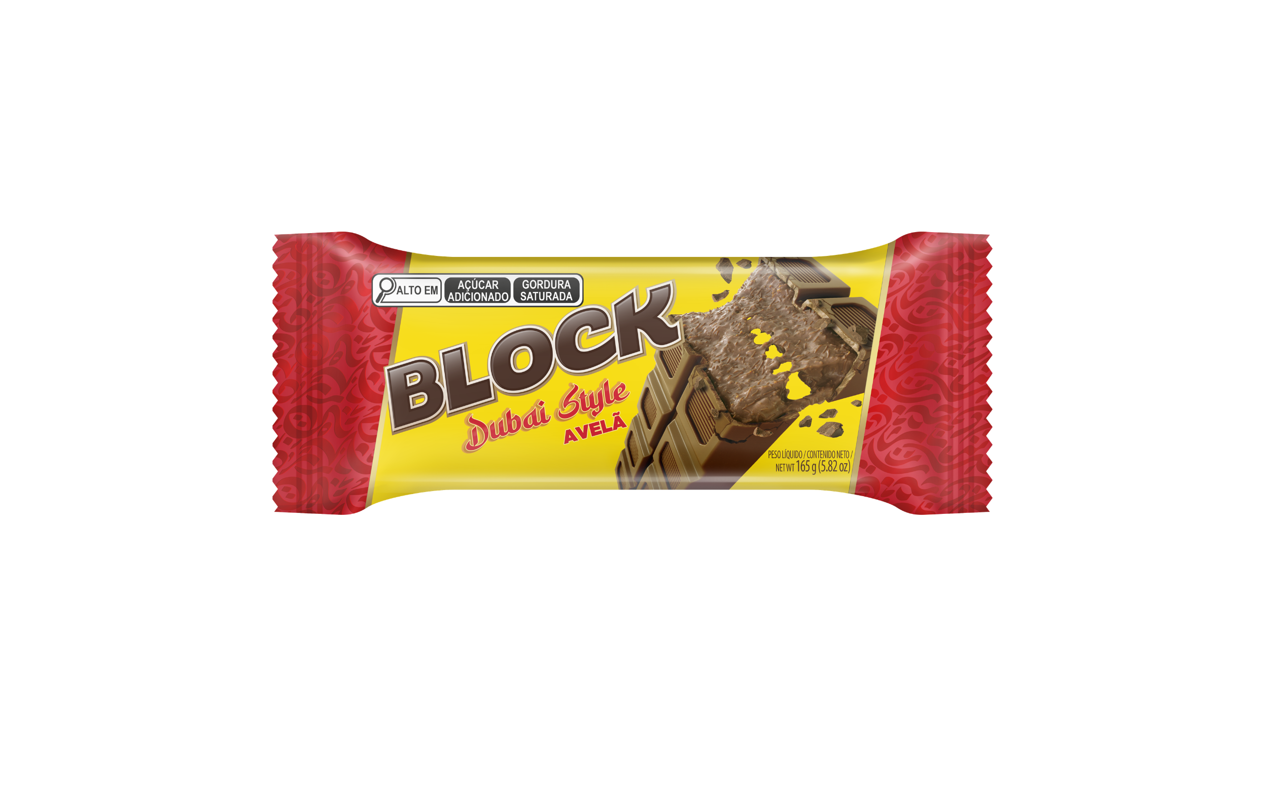 CHOC TAB ARCOR BLOCK DUBAI AVELA 165G