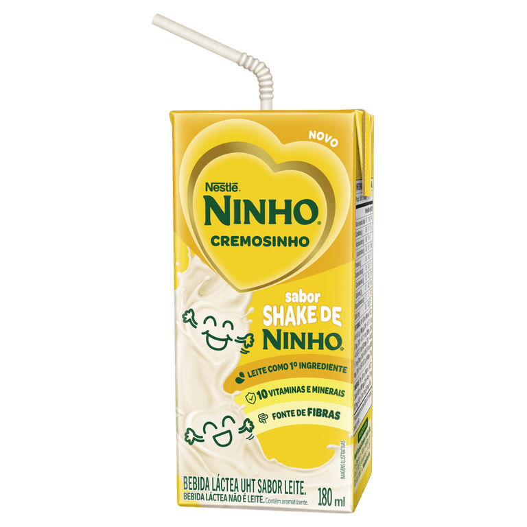 BEBIDA LACTEA NINHO SHAKE DE NINHO 180ML