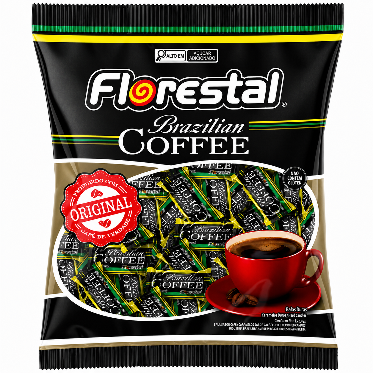 BALA FLORESTAL BRAZILIAN COFFEE 400G