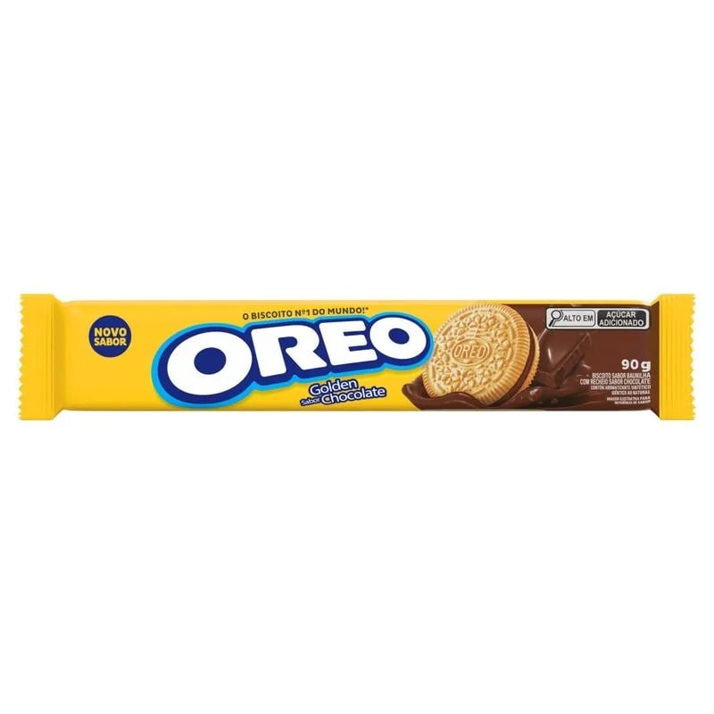 BISC RECH OREO GOLDEN CHOCOLATE 90G