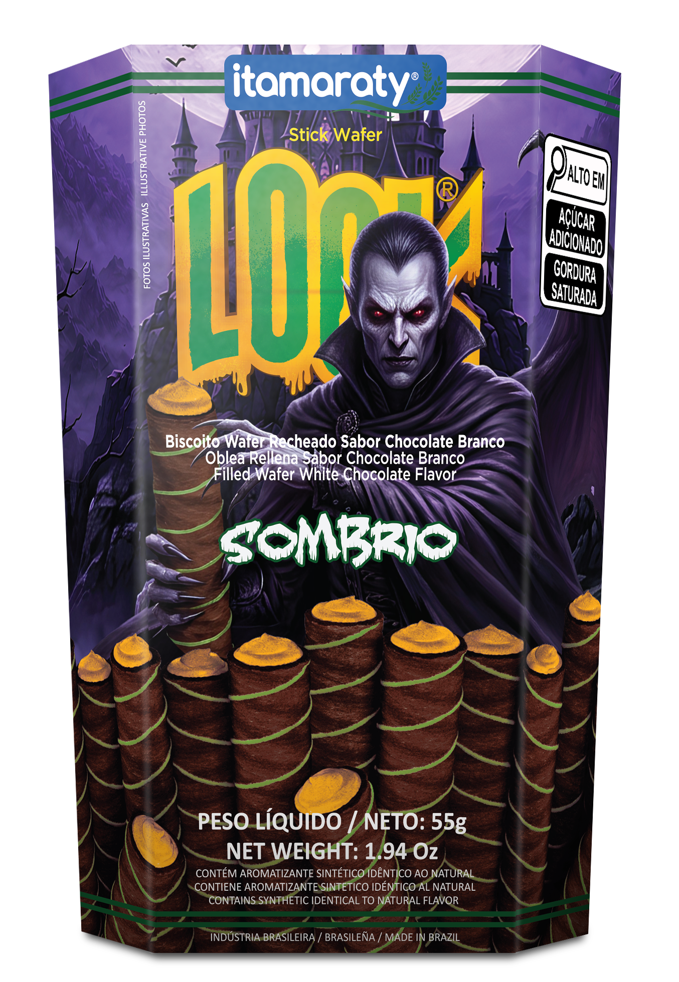 BISC LOOK SOMBRIO 55G