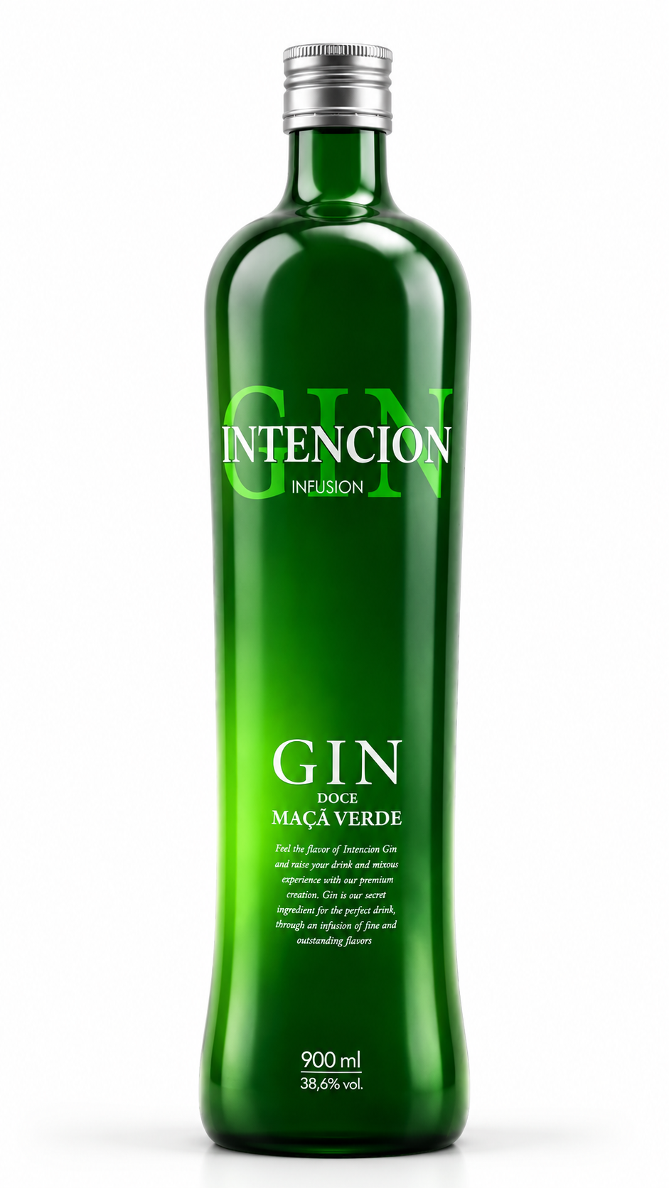 GIN INTENCION MACA VERDE 900ML