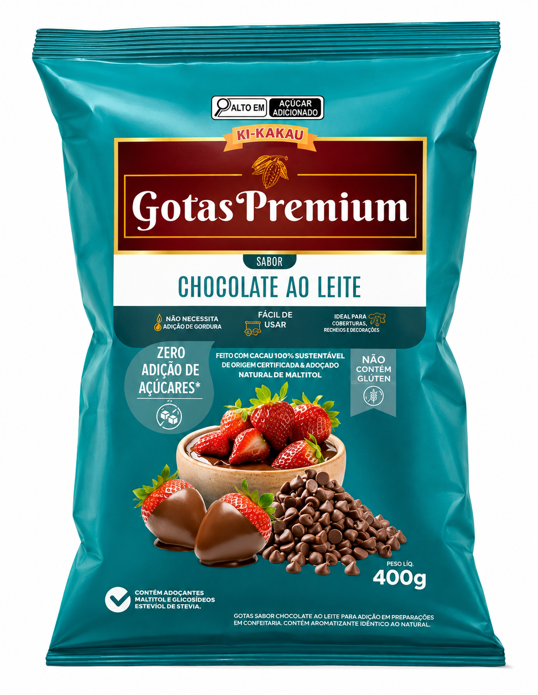 CHOC GOTA KI KAKAU PREMIU LEIT ZERO 400G