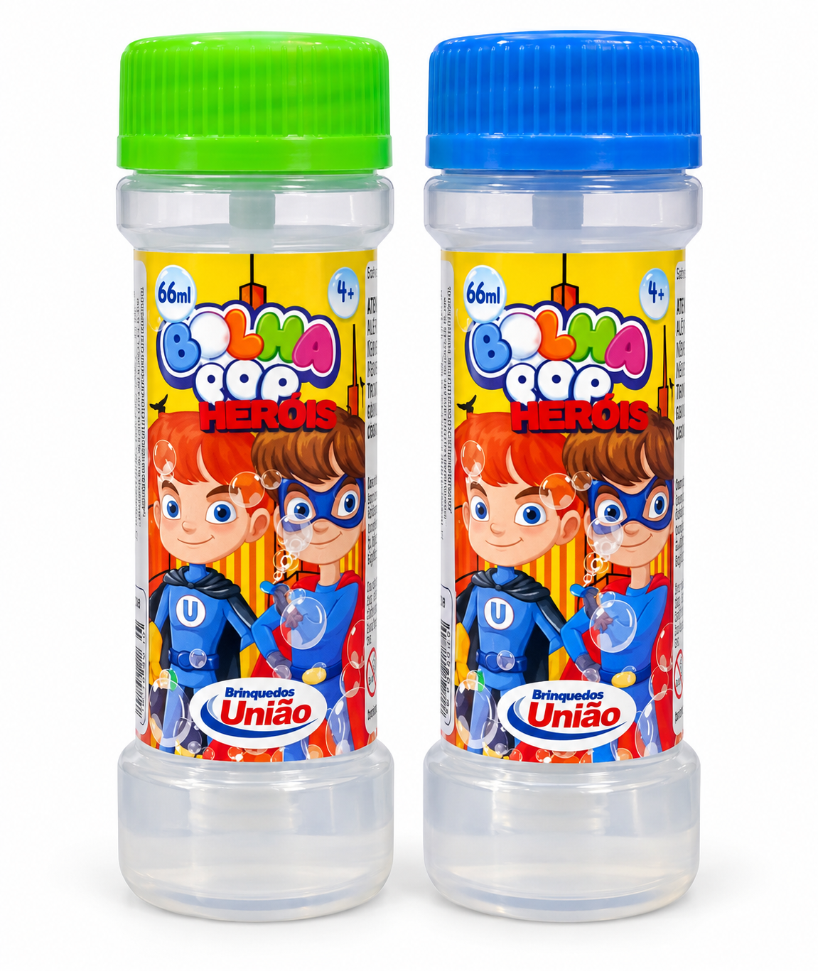 BOLHA DE SABAO FAMPAR POP HEROIS 66ML