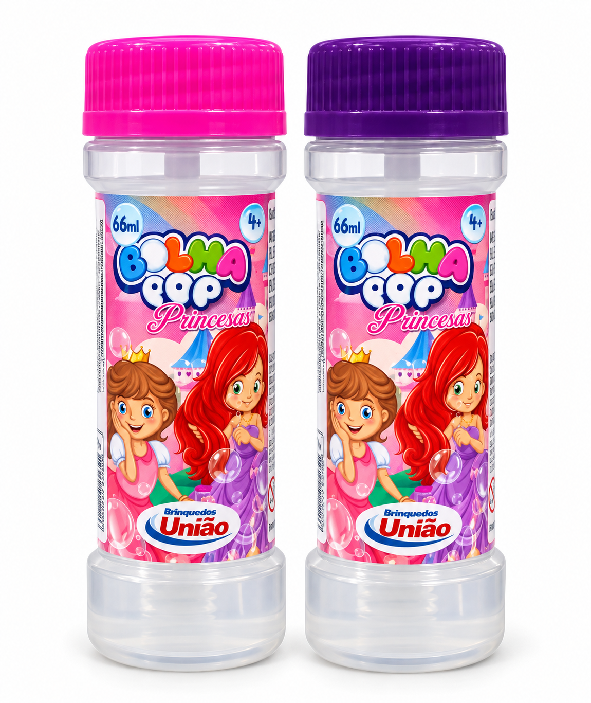 BOLHA DE SABAO FAMPAR POP PRINCESAS 66ML