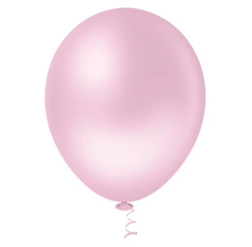 BALAO PIC PIC LISO GF N9 ROSA BABY C/50
