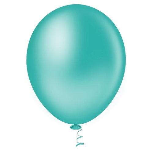 BALAO PIC PIC LISO N8 AZUL TURQUESA C/50