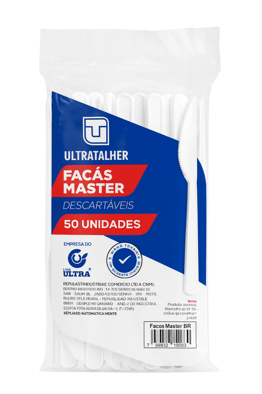 FACA DESC ULTRATALHER MASTER BRANCO C/50