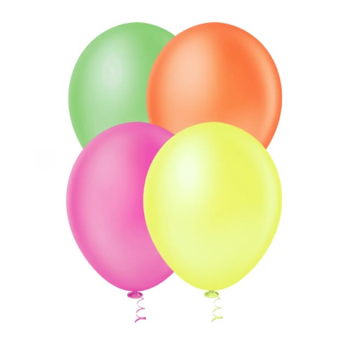 BALAO PIC PIC LISO N9 NEON SORTIDO C/25