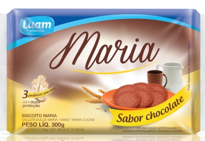 BISC LUAM MARIA CHOCOLATE 300G