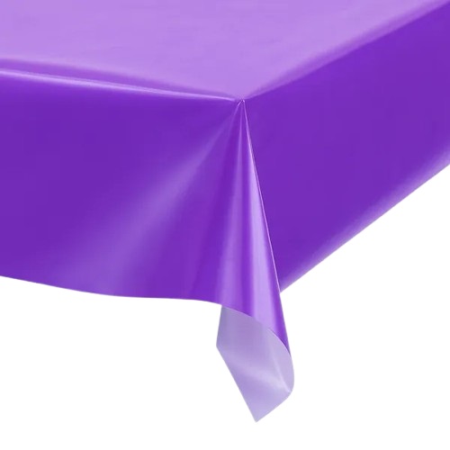 TOALHA MESA PEL PLAST POLI LILAS PCT 10