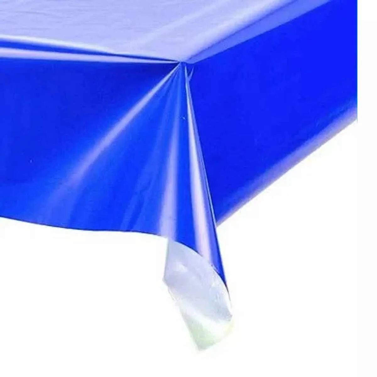 TOALHA MESA PEL PLAST AZUL ESC PCT/10