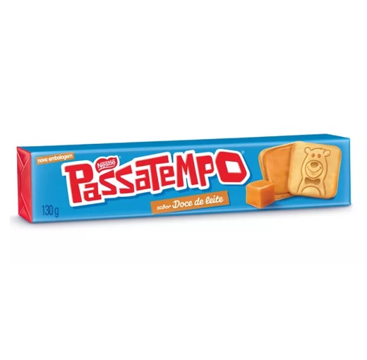 BISC RECH PASSATEMPO DOCE DE LEITE 130G