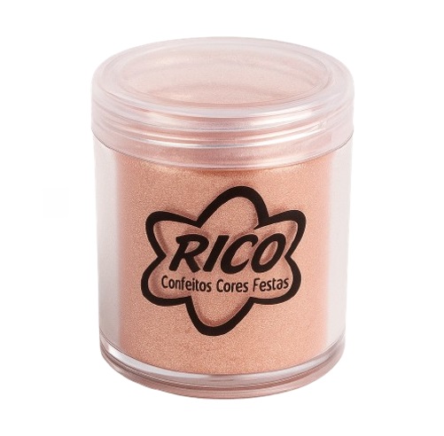 PO P/DECORAR RICO OURO ROSE PEROLADO 5G