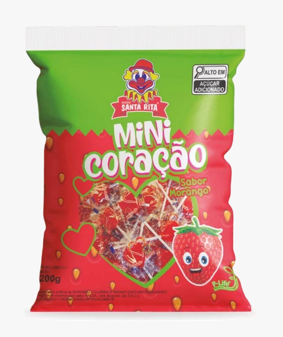 PIR DOCES SANTA RITA MINI CORA 200G C/50