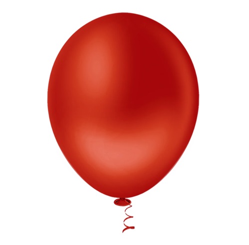 BALAO PIC PIC LISO GF N9 VERM RUBI C/50