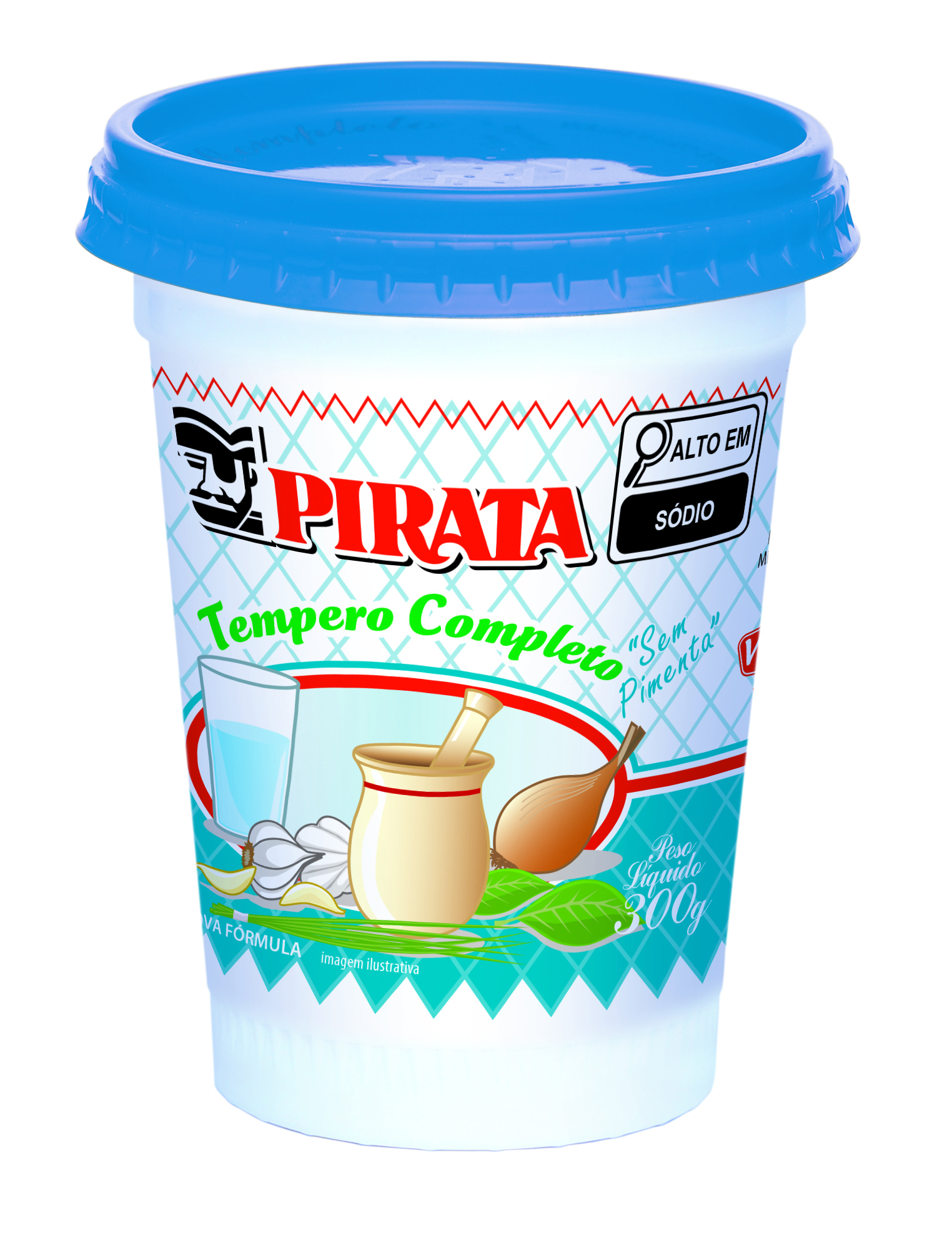 TEMP PIRATA COMP S/PIMENTA 300G