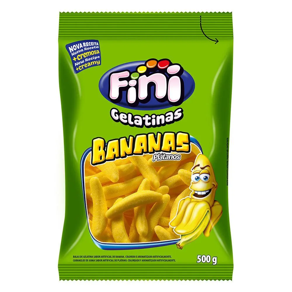 BANANAS FINI DE GELATINA 500G