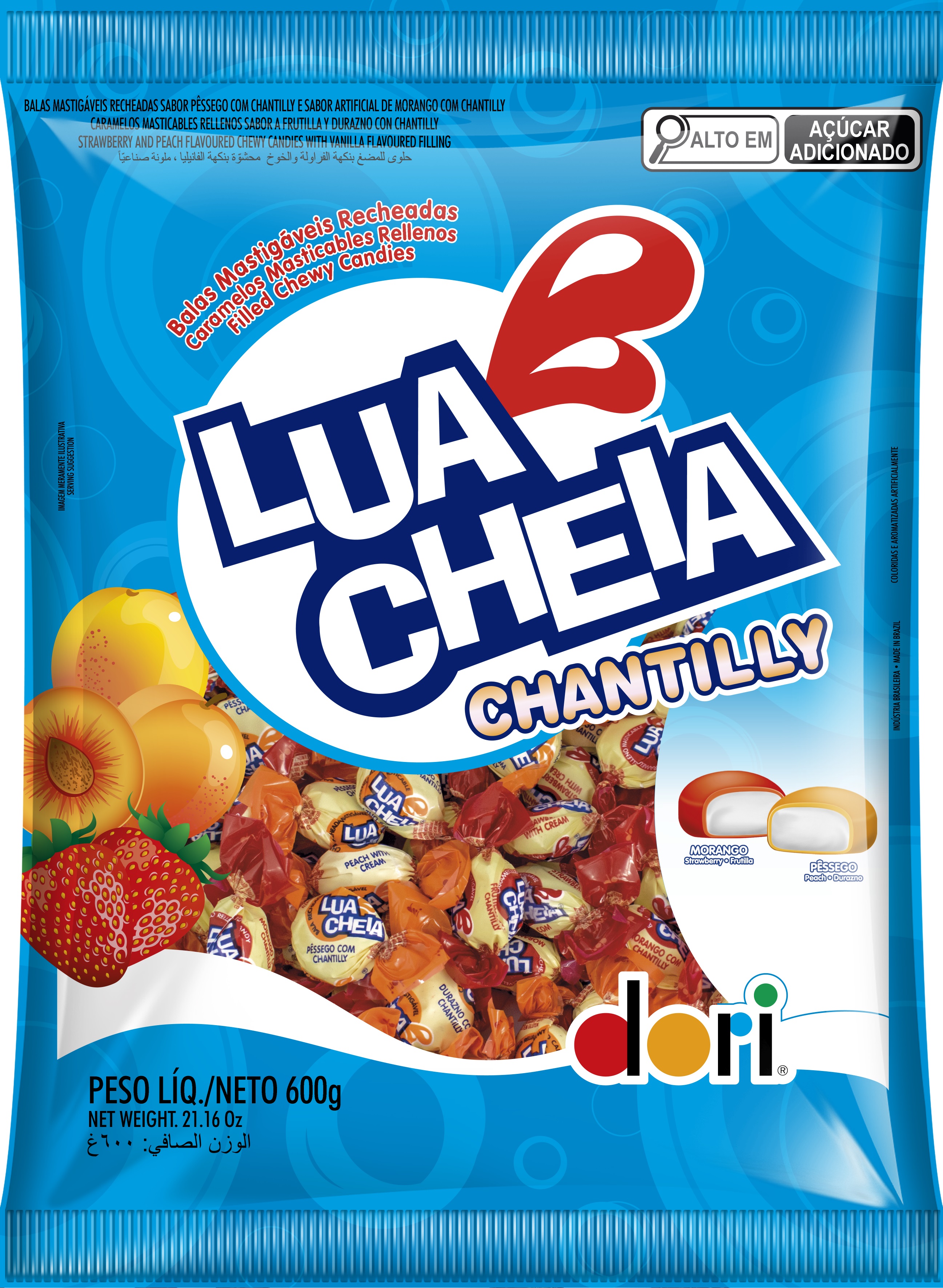 BALA DORI LUA CHEIA CHANTILLY 600G