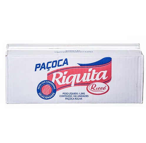 PACOCA RIQUITA ROLHA EMB CX C/100