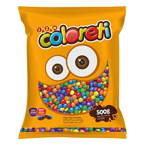 CONFETI COLORETI JAZAM MINI 500G