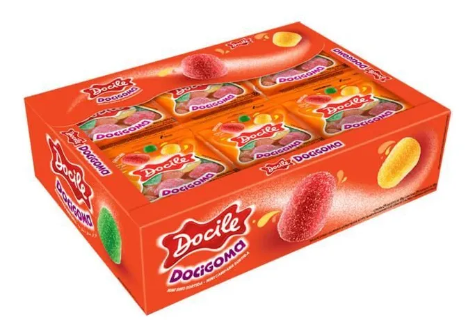 GOMA DOCILE MINI SINO SORTIDO 24X18G