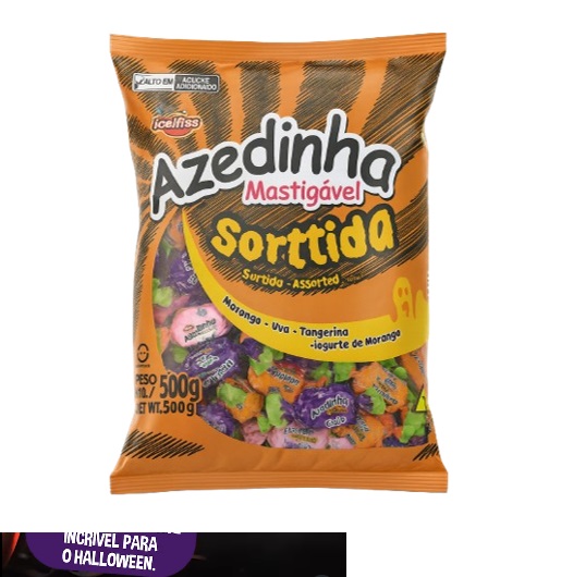 BALA ICE KISS AZEDINHA SORTIDA MAST 500G