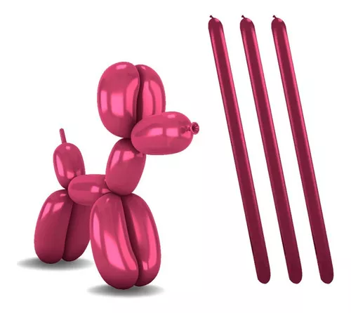 BALAO PIC PIC ESPAGUETE ROSA FORTE C/25