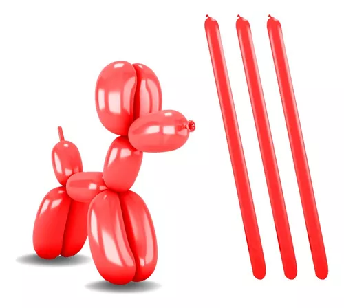 BALAO PIC PIC ESPAGUETE VERMELHO C/25