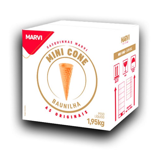 CASQUINHA MARVI MINI CONE C/300
