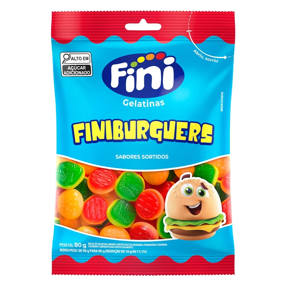 SM FINI FINIBURGUERS GELATINA  80G