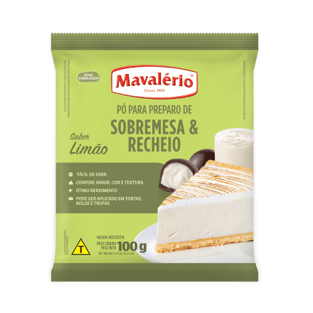 PO MAVALERIO P/SOBREMESA LIMAO 100G