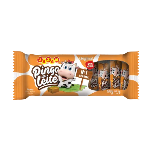 DOCE JAZAM PINGO DE LEITE DP 100G