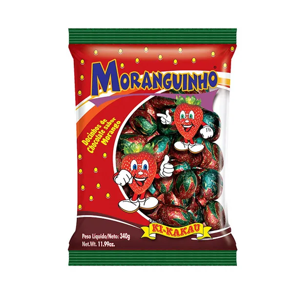 CHOC KI KAKAU MORANGUINHO PCT 340G