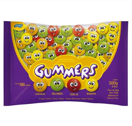 CHICLE SUKEST GUMMERS SORT PCT C/100