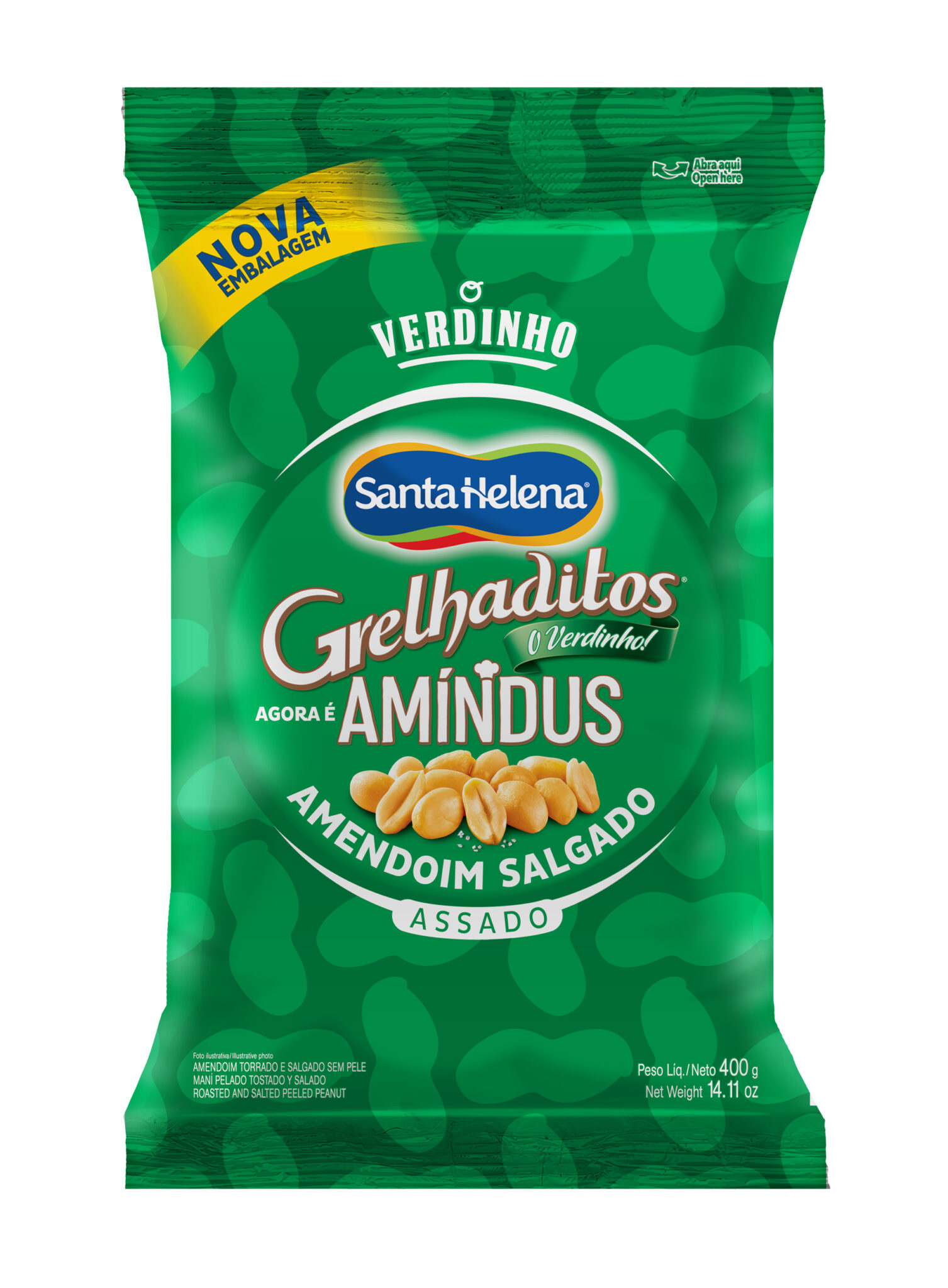 GRELHADITOS STA HELENA S/PELE 400G