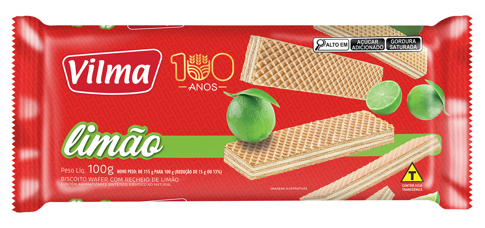 WAFER VILMA LIMAO 100G