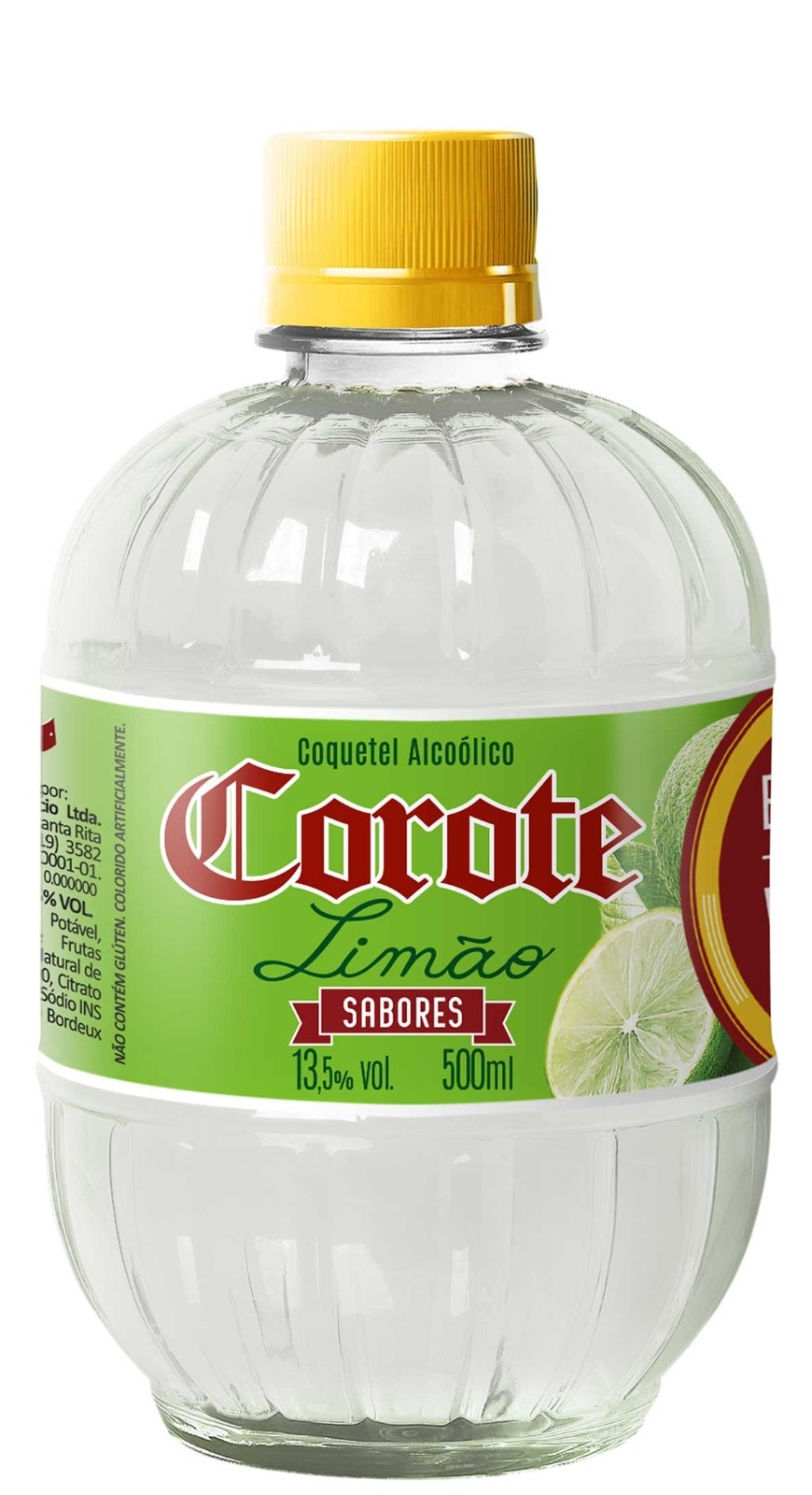 VODKA COROTE BARRIL 500ML LIMAO UN