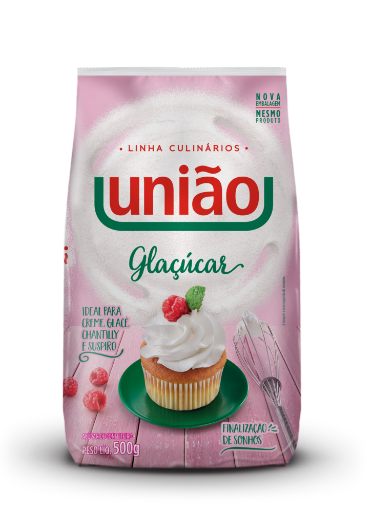 ACUCAR CONFEITEIRO GLACUCAR UNIAO 500G