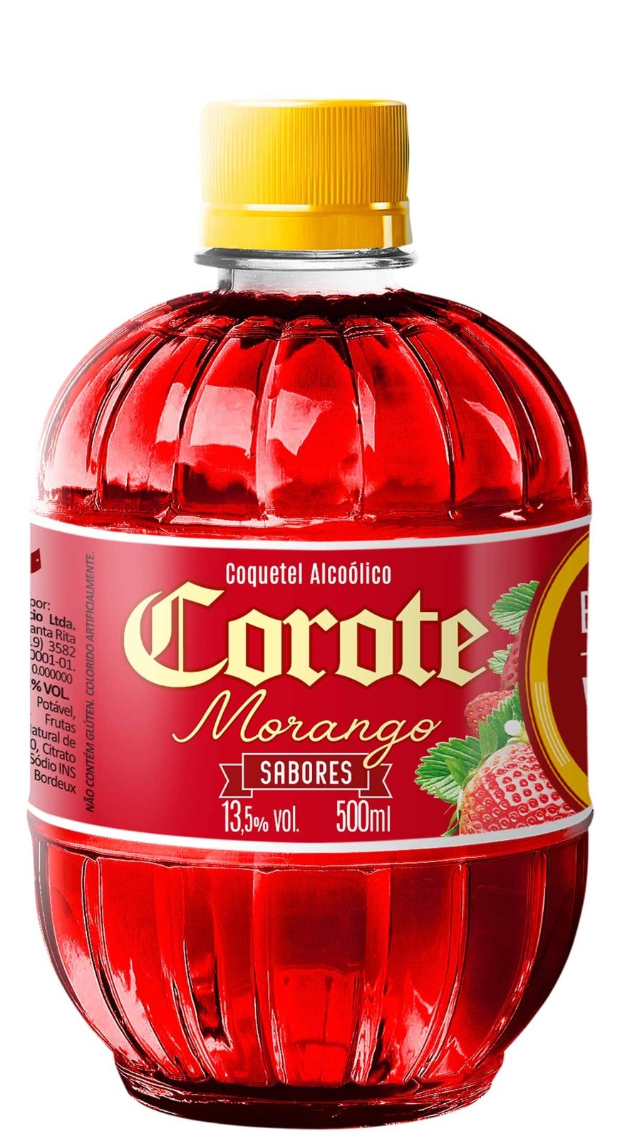 VODKA COROTE BARRIL 500ML MORANGO UN