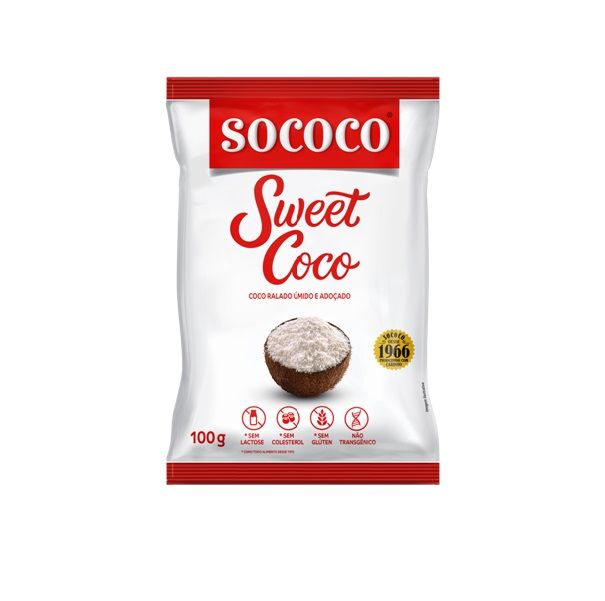 COCO RALADO SOCOCO ADOCADO 100G