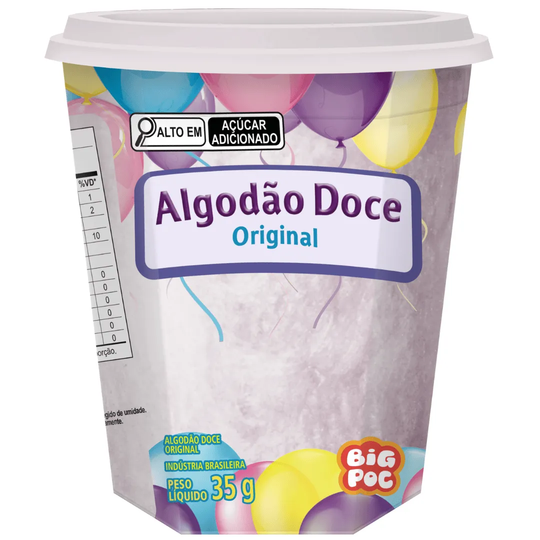ALGODAO DOCE BIG POC ORIGINAL 35G