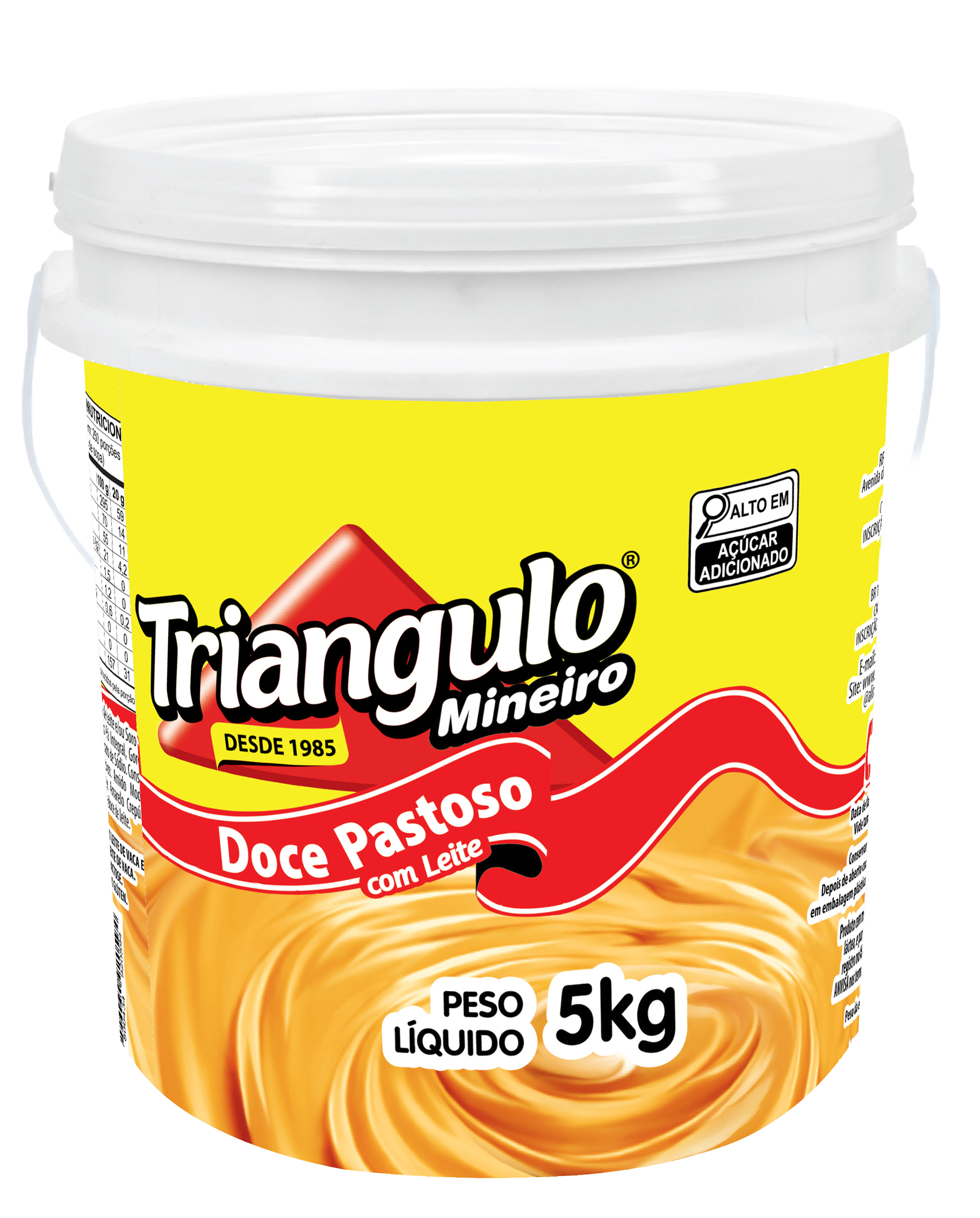 DOCE TRIANGULO LEITE PASTOSO BALDE 5KG