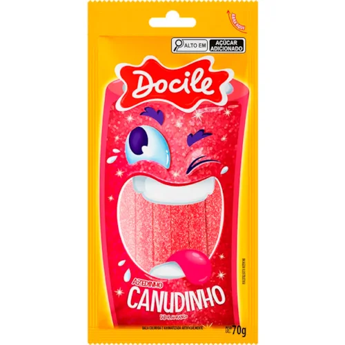 SM BALA CANUDINHO DOCILE SOUR MORANG 70G