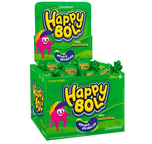 CHICLE HAPPY BOL HORTELA C/46