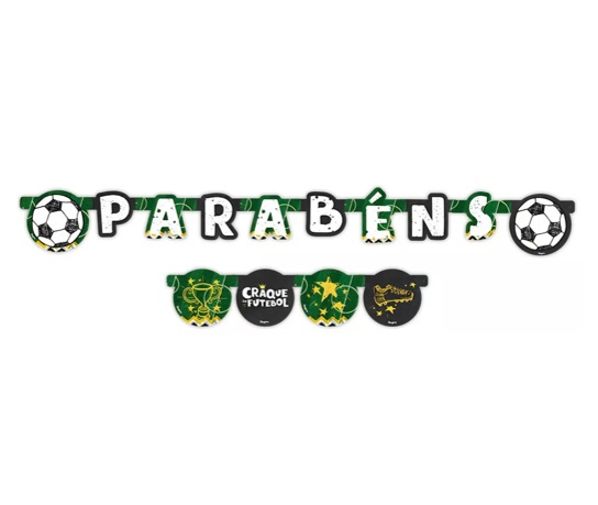 FAIXA PARABENS REGINA FUTEBOL UN