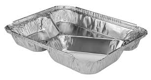 BANDEJA ALUM MELLO 3 DIVISORIAS C/100