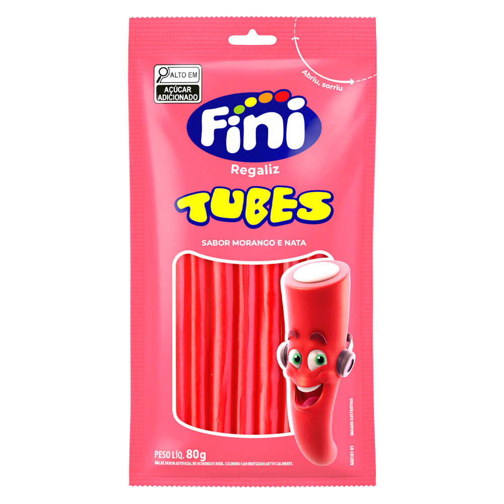 SM TUBES FINI MORANGO 80G